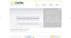 Desktop Screenshot of ais-contec.de